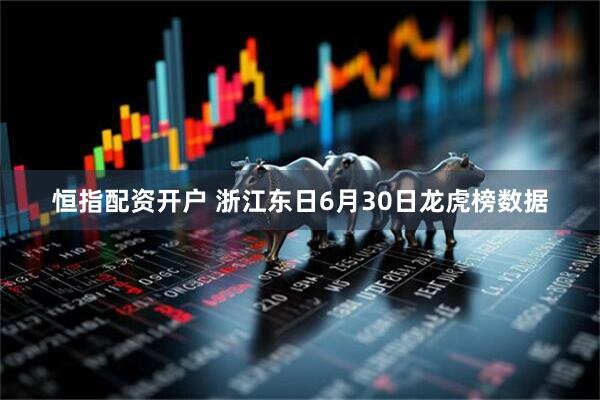 恒指配资开户 浙江东日6月30日龙虎榜数据